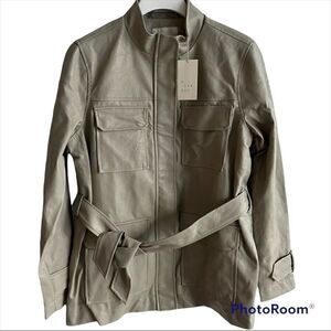 A New Day faux leather jacket NWT M